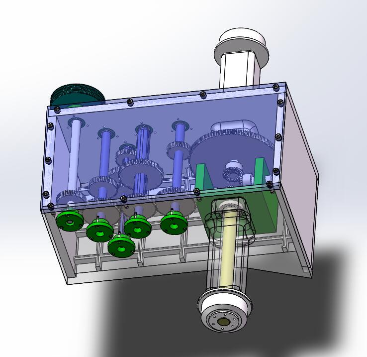 CL046-拖拉机变速箱的设计\汽车变速器CAD图纸