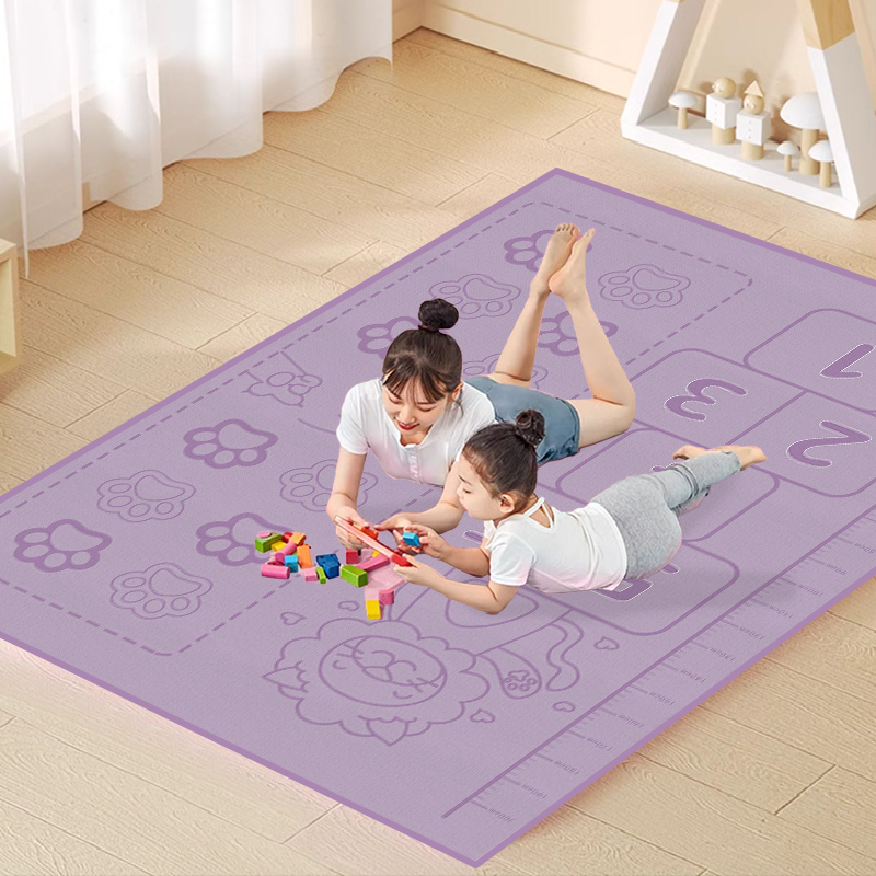 双人瑜伽垫超大亲子健身地垫儿童舞蹈练功专用垫防滑减震隔音垫