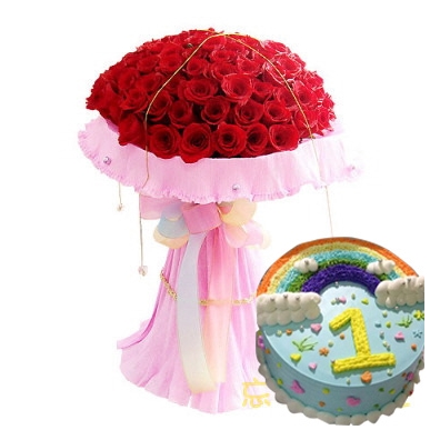 潍坊坊子区黄旗堡街太保庄镇赵戈镇母亲节鲜花店配送生日蛋糕玫瑰