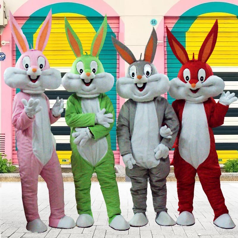 兔子卡通人偶服装行走服饰兔八哥道具头套表演衣服动漫人物玩偶服