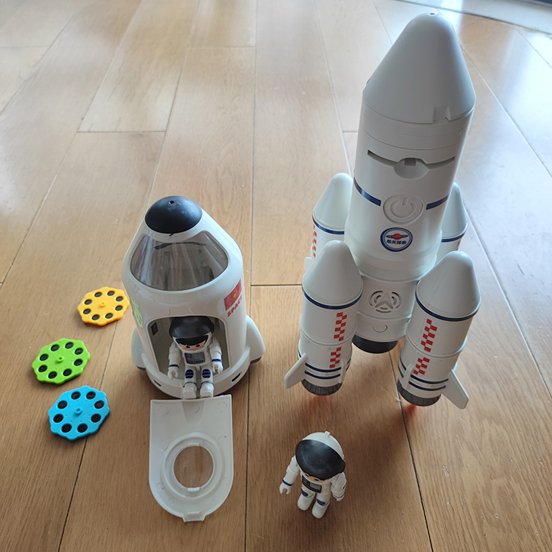 超大儿童发射火箭玩具航天模型手工制作宇宙飞船男女孩生节日礼物