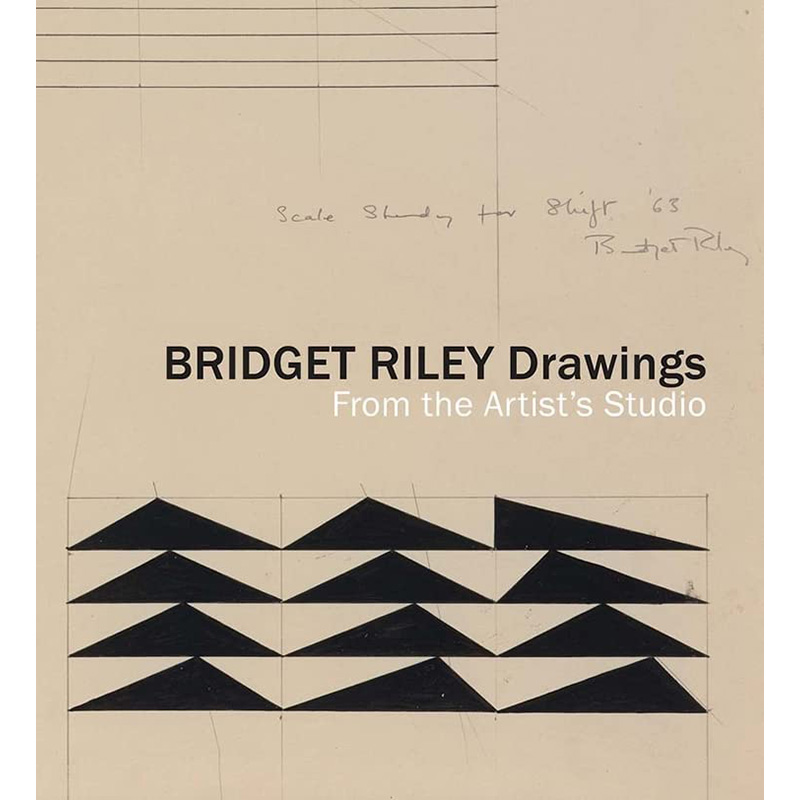 【现货】英文原版 Bridget Riley Drawings 布里奇特 莱利的绘画 Modern Art Press Jay A. Clarke 个人纸上作品档案艺术绘画书籍