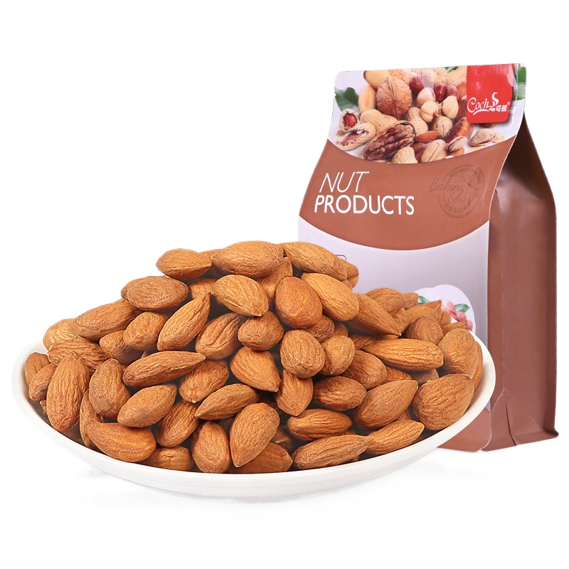 美国大杏仁扁桃仁坚果 Badam roasted almond RAW ALMONDS 1000g