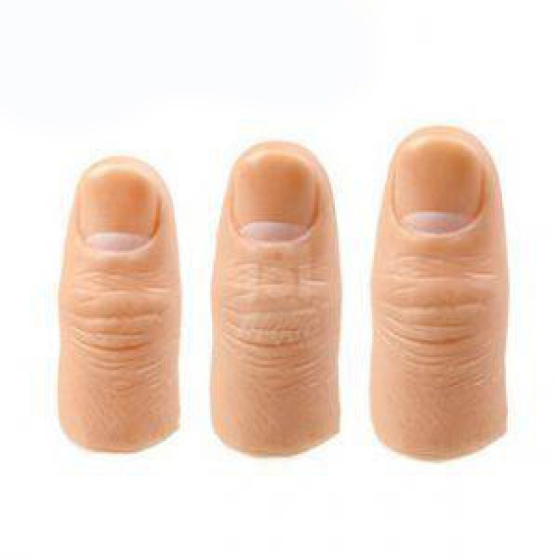 硅胶假手指残疾人断指假肢专用义肢拇食指仿真指套美容手指头定制
