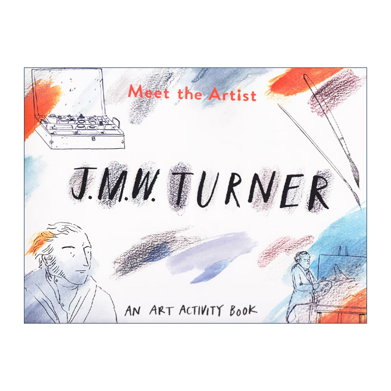 英文原版 Meet the Artist J.M.W. Turner 遇见艺术家 风景画家约瑟夫·马洛德·威廉·透纳 儿童绘本 英文版 进口英语原版书籍