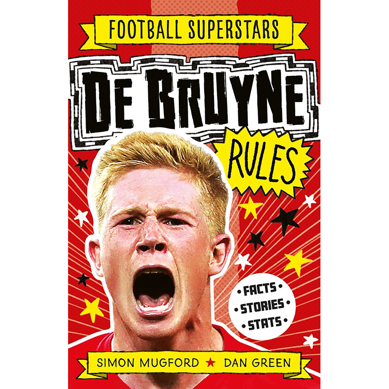 【预售】【Football Superstars】De Bruyne Rules,足球明星特辑：凯文·德布劳内 英文原版图书籍进口正版 Simon Mugford 漫画