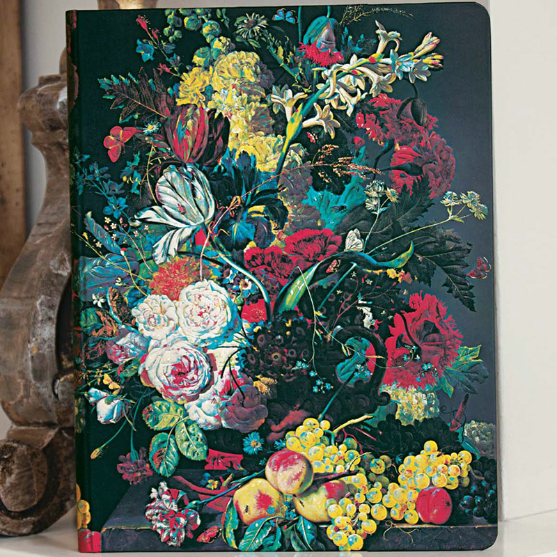 绝版现货paperblanks笔记本荷兰画家VANHUYSUM静物花卉系列记事本