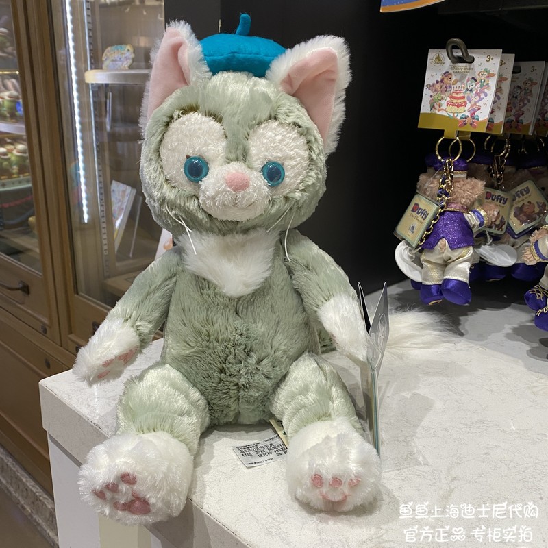 上海迪士尼国内正品代购画家猫杰拉多尼toni可换装毛绒公仔玩偶
