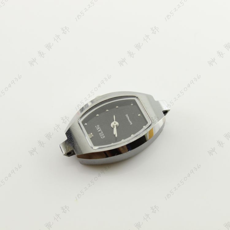 原装GULANG古浪钨钢手表壳12637L本色女玻璃表壳外壳表镜零配件
