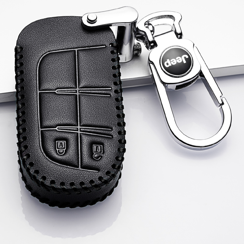 2021款吉普自由光钥匙套2020自由光真皮Jeep汽车钥匙包扣专用全新