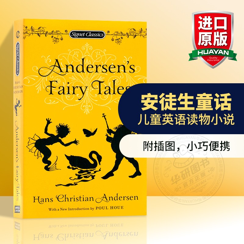 安徒生童话 英文原版 Andersen's Fairy Tales 童话故事 英文版儿童英语读物小说 世界经典 正版进口英语书籍