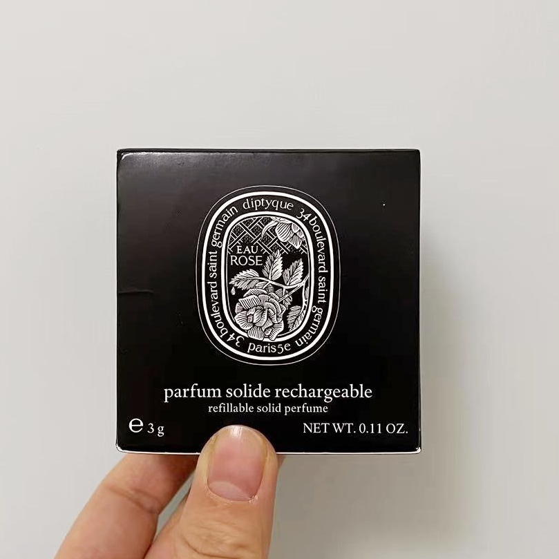 Diptyque蒂普提克固体香水香膏便携34号/玫瑰/杜桑/无花果 新版