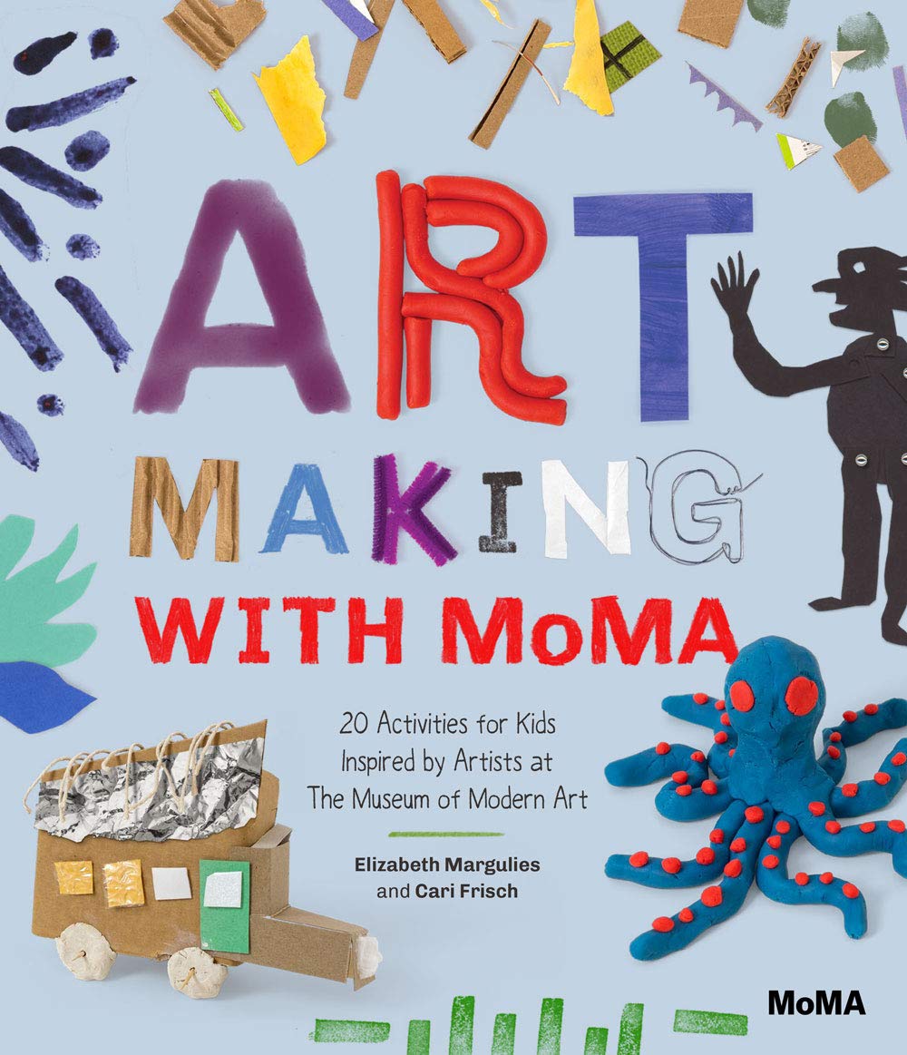 英文原版 与MOMA创造艺术 儿童互动活动书 艺术启蒙 纽约现代艺术博物馆 手工书 Art Making with MoMA: 20 Activities for Kids