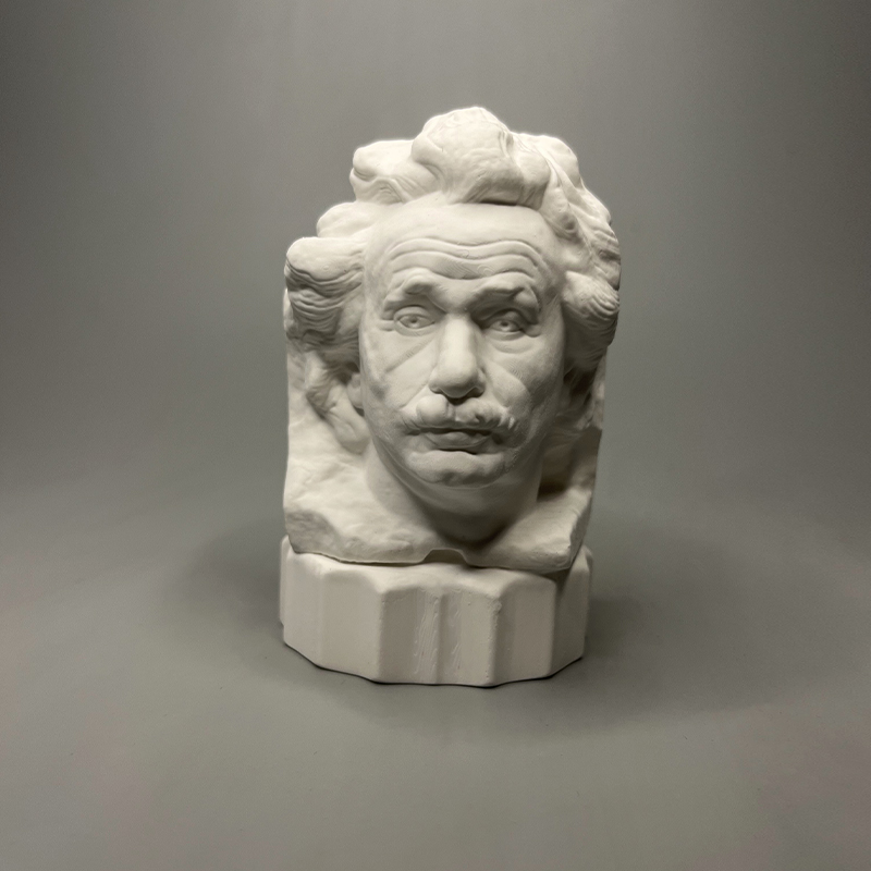 阿尔伯特爱因斯坦模型石膏雕塑科学家书架装饰摆件生日礼物纪念品