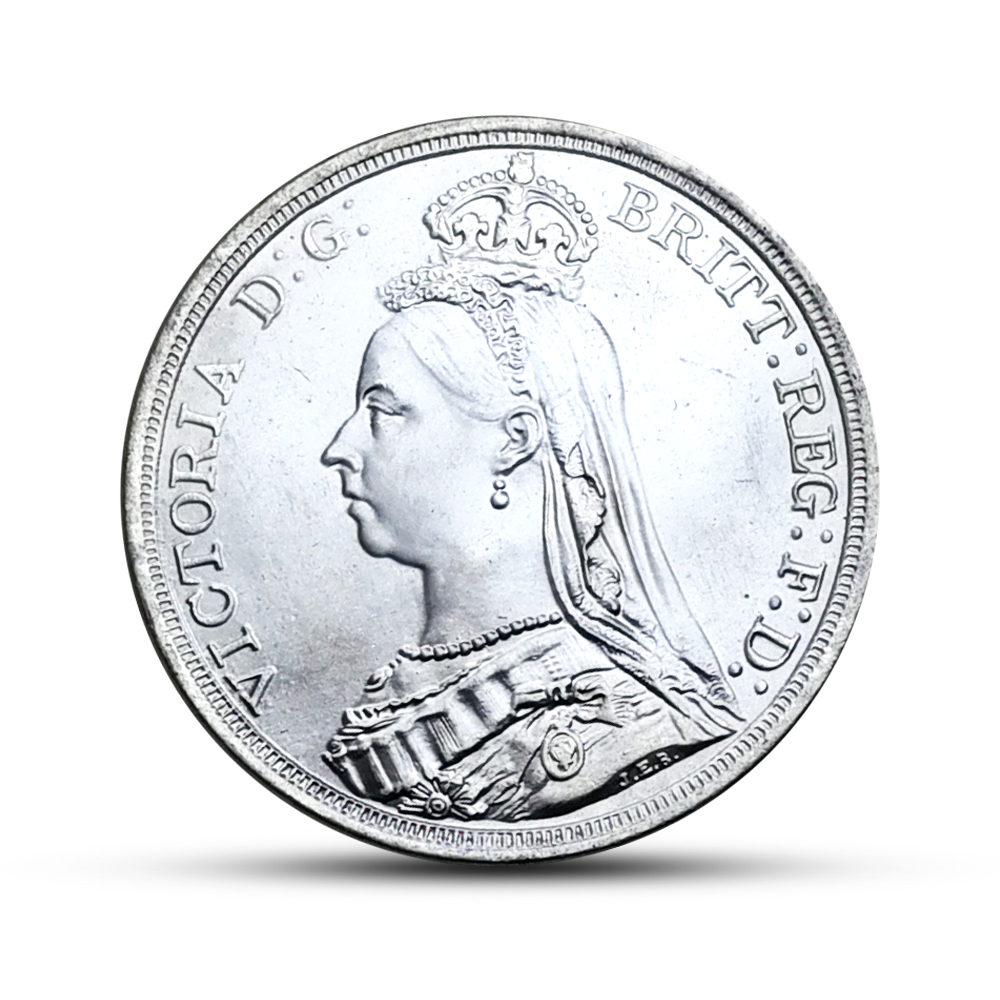 1888高浮雕英国马剑骑士复古硬币维多利亚女皇披风骑士欧美38.2mm