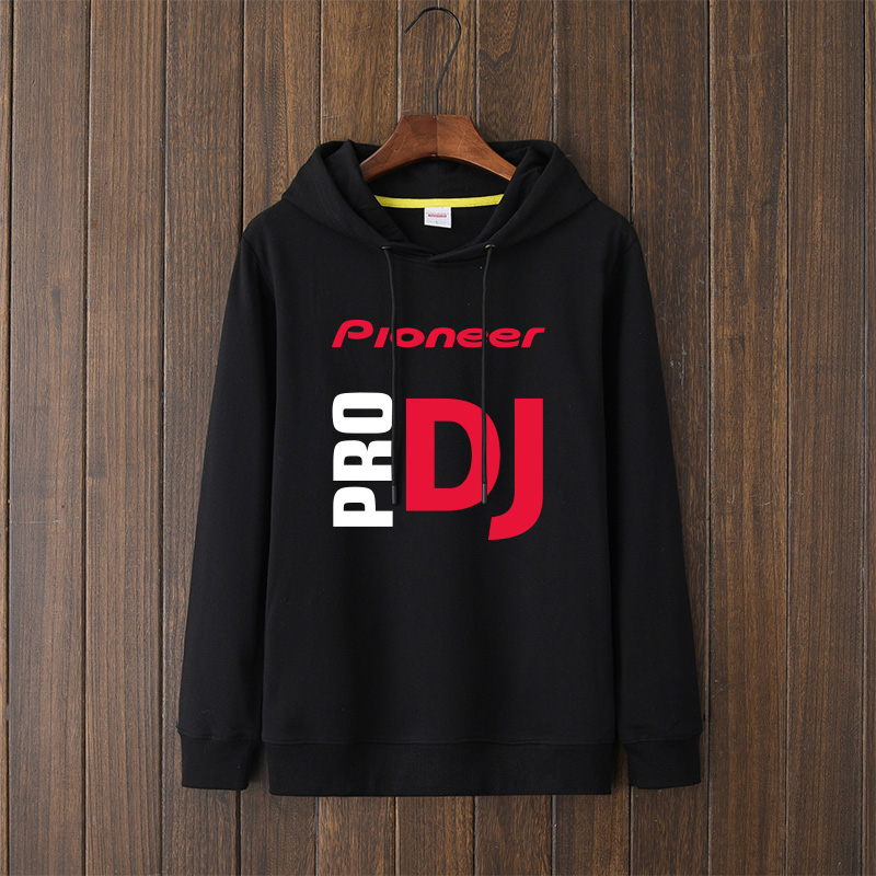 Pro PIONEER先锋DJ夜店打碟卫衣圆领学生衣服套头男女上衣宽松情