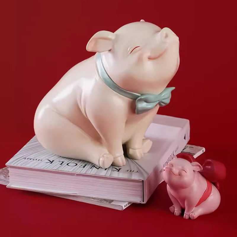 可米生活新婚礼物猪宝创意礼品女友礼物生肖猪摆件可爱Pig小猪