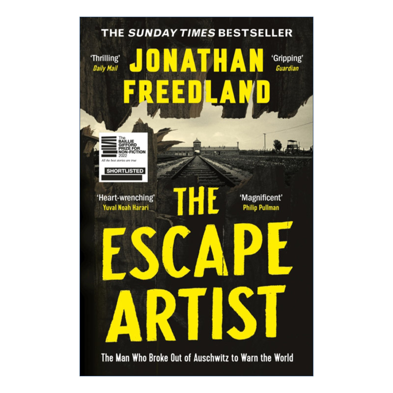 越狱艺术家  英文原版 The Escape Artist 从奥斯维辛集中营逃出来警告世界的人 英文版 进口英语原版书籍