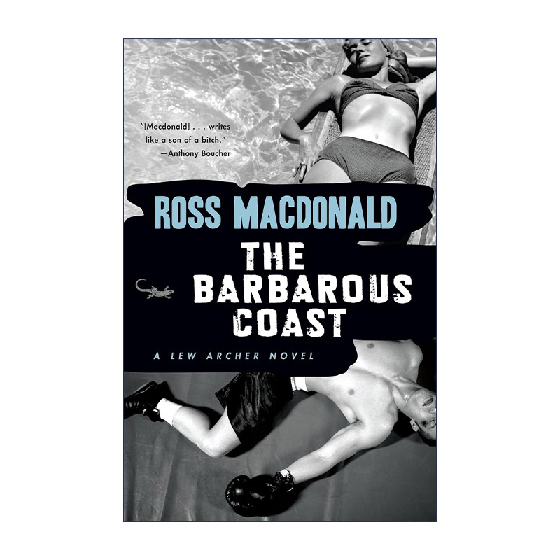 英文原版 The Barbarous Coast Lew Archer Series 06 警告逃妻 移动飞靶作者 英国金匕首奖得主Ross Macdonald 进口英语原版书籍