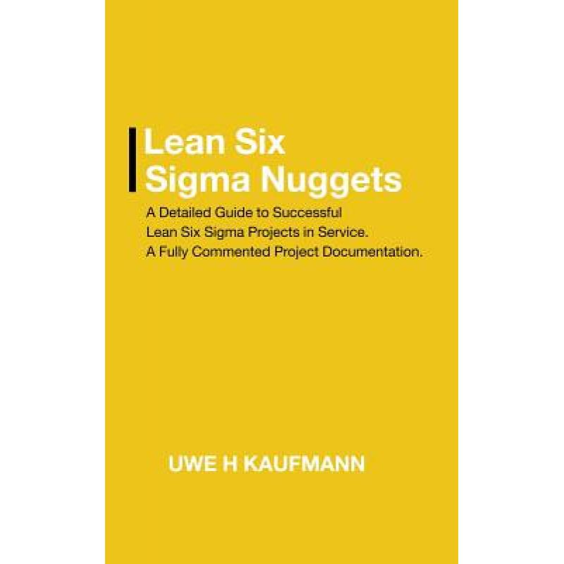【4周达】Lean Six Sigma Nuggets: A Fully Commented Project Documentation [9781543744644]