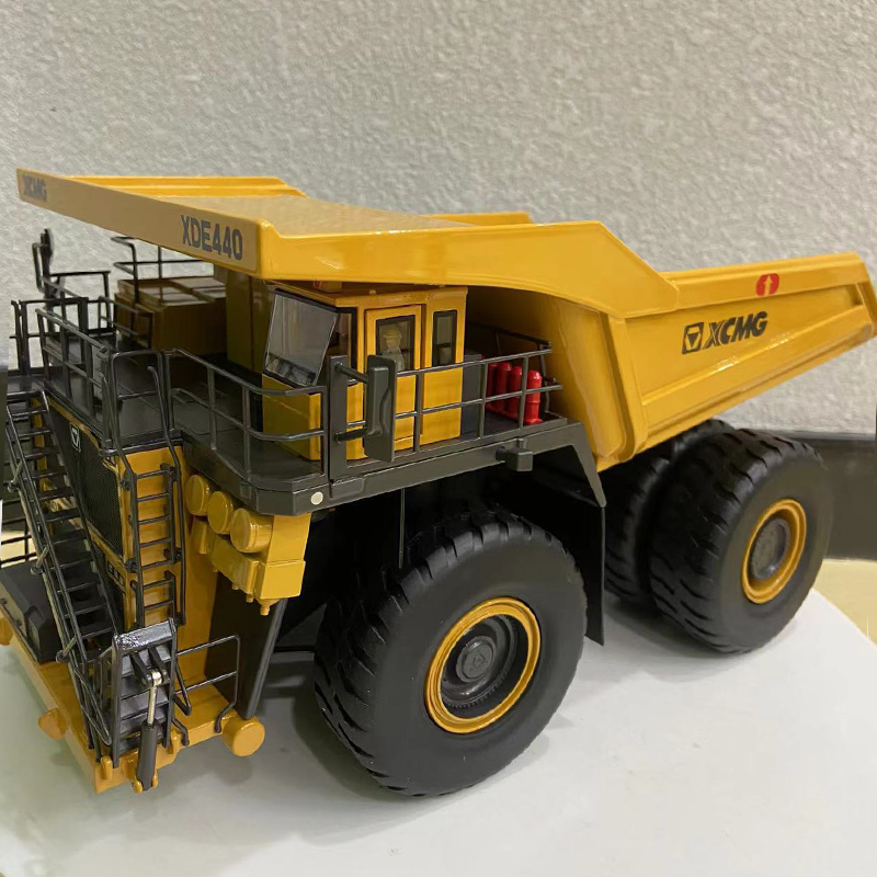 徐工集团XDE440矿车模型1:47比例矿用自卸车金属材质大型矿机