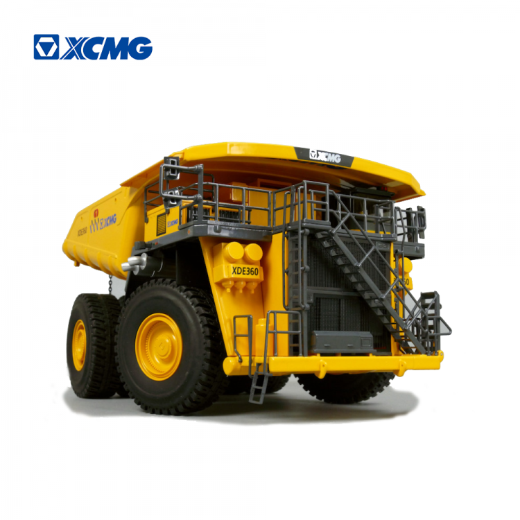 徐工XDE360黄色渣土自卸车金属合金运输车模型国产儿童玩具以上