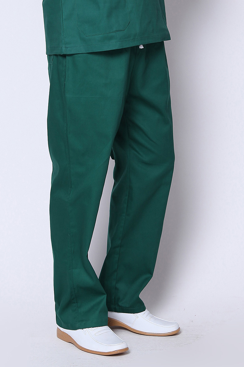 南丁格尔纯棉手术室裤子男女手术裤紫色绿色护士洗手衣工作裤大码