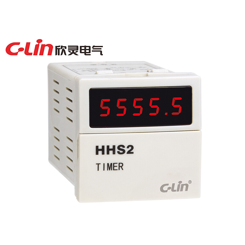 欣灵牌HHS2(DH48L) AC220V/DC24V电子式累时器 计时仪 计时器