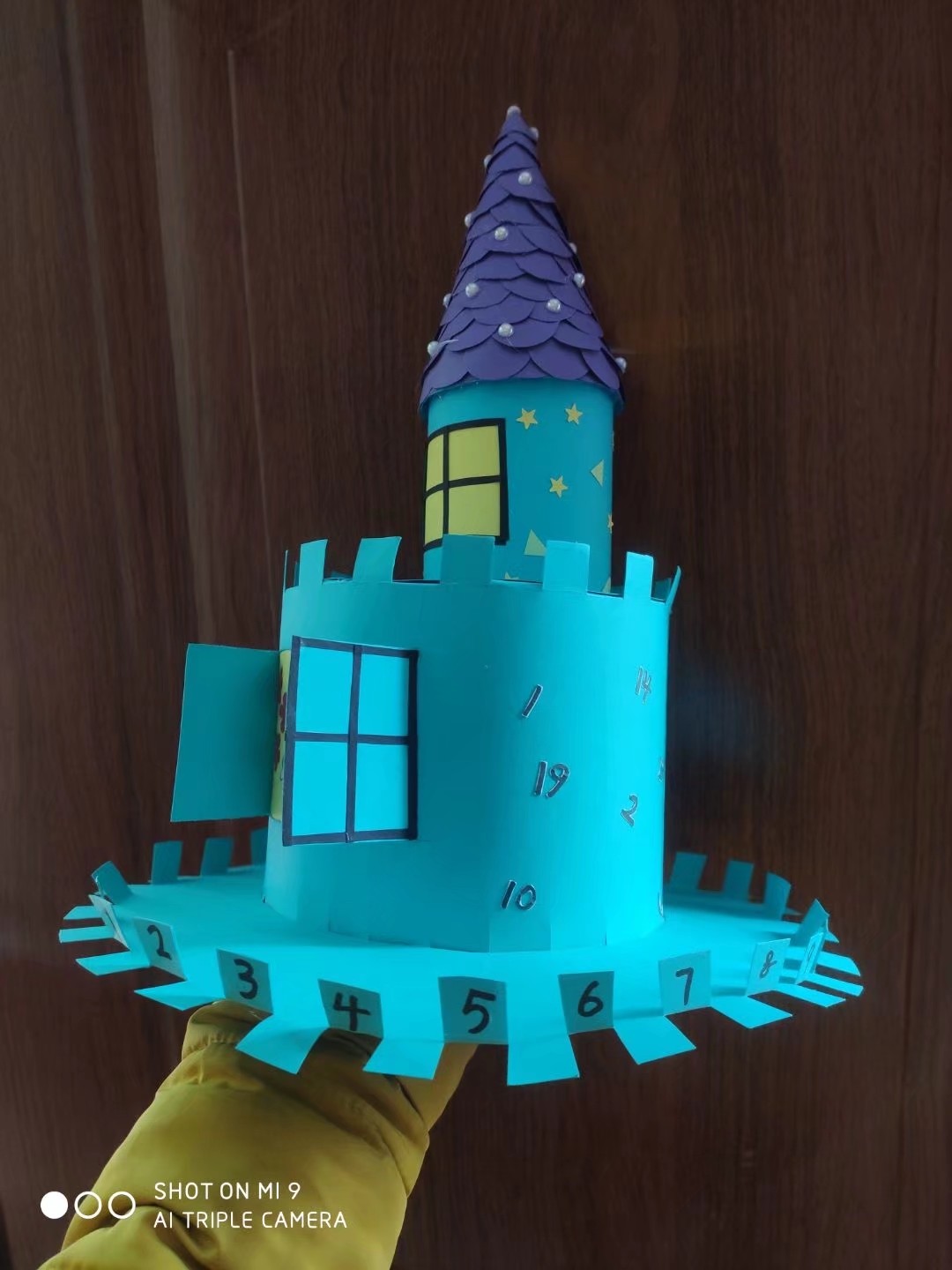 幼儿园手工制作卡纸帽子儿童立体粘贴画创意制益智玩具