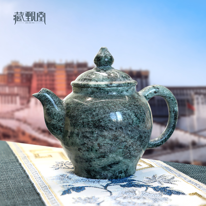 西藏墨脱天然皂石茶壶纯手工茶壶家用泡茶壶高档功夫茶壶茶具单壶