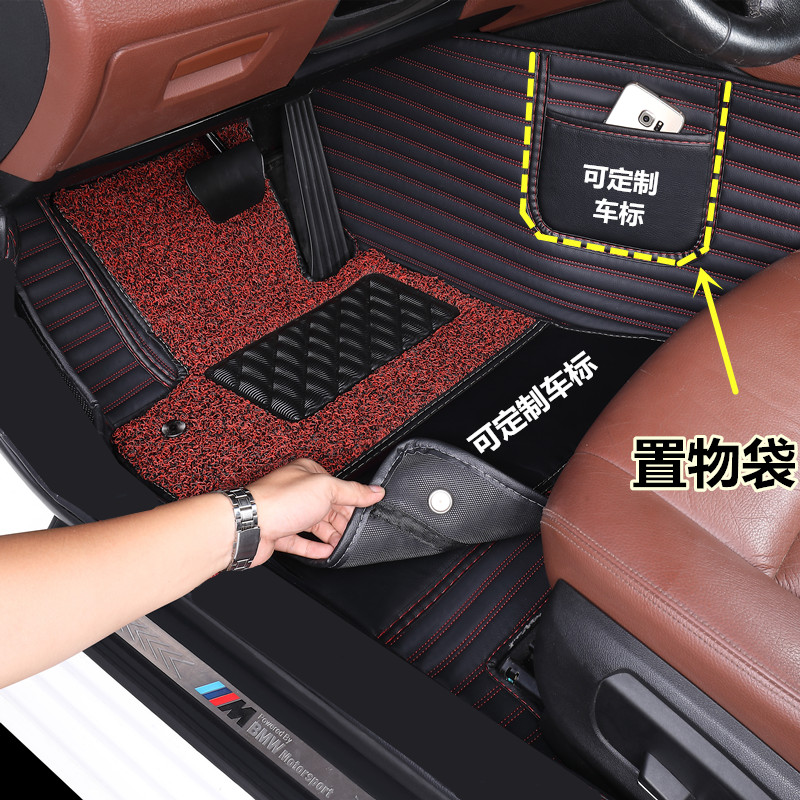 2019/18款东风悦达起亚KX3手动挡自动挡大全包围专用汽车脚垫1.6L
