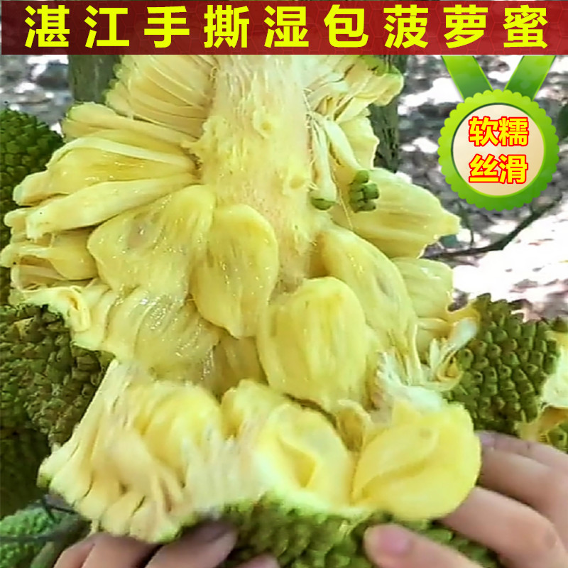 湛江特产软糯湿包菠萝蜜热带应季时令当季罕见水果新鲜整箱榴莲味