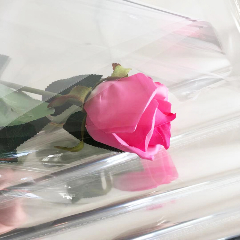 鲜花包装纸60号7号玻璃纸全透明塑料纸鲜花花束包装材料花店用品