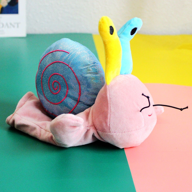 可爱卡通蜗牛手偶公仔动物手套毛绒玩具玩偶娃娃幼儿园表演讲故事