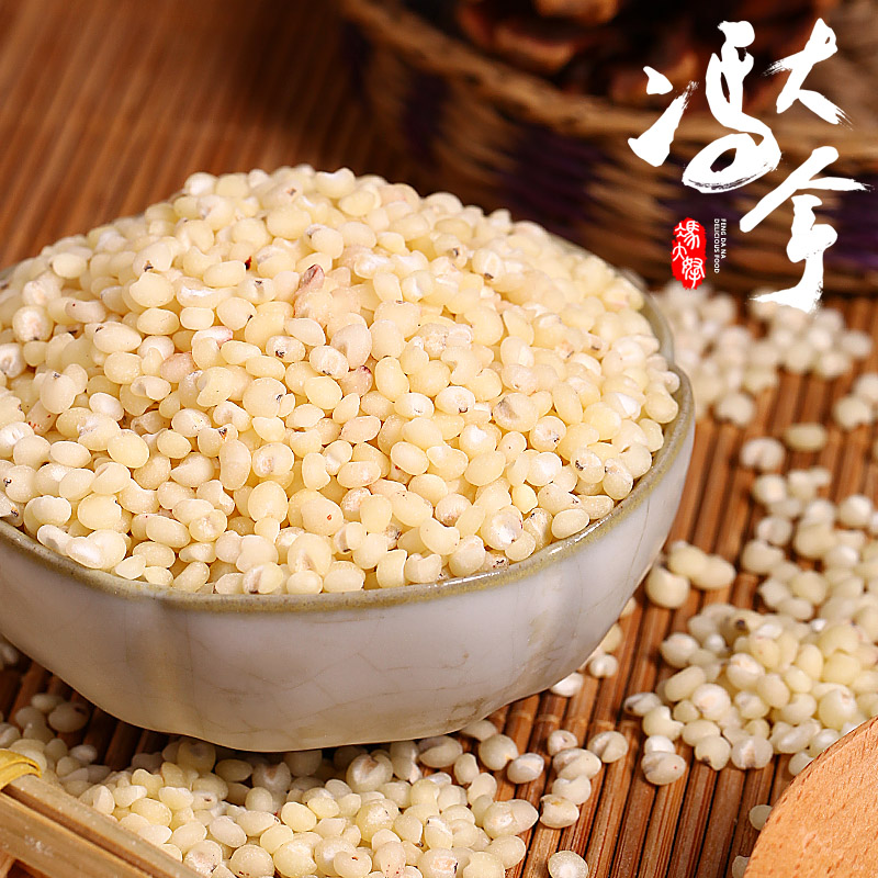 冯大拿白高粱米 东北特产新高粱米粥水饭优质粗粮五谷杂粮500g