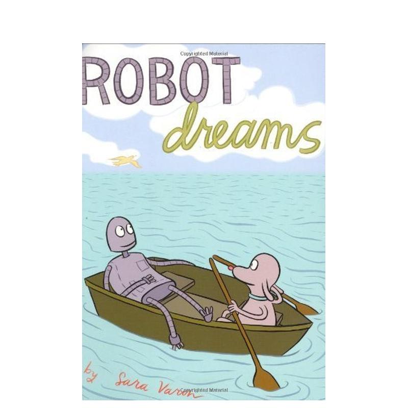 【预售】机器人之梦  奥斯卡最佳动画长片提名 Robot Dreams 英文原版漫画书