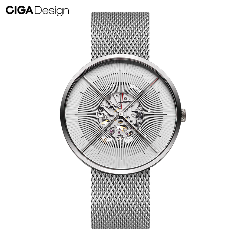 CIGA design玺佳禅意主题机械表镂空男士手表时尚国风国潮机械表