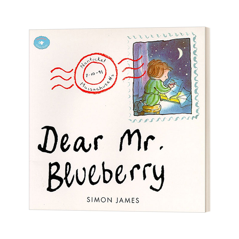 英文原版绘本 Dear Mr. Blueberry  亲爱的蓝莓先生 英文版 进口英语原版书籍