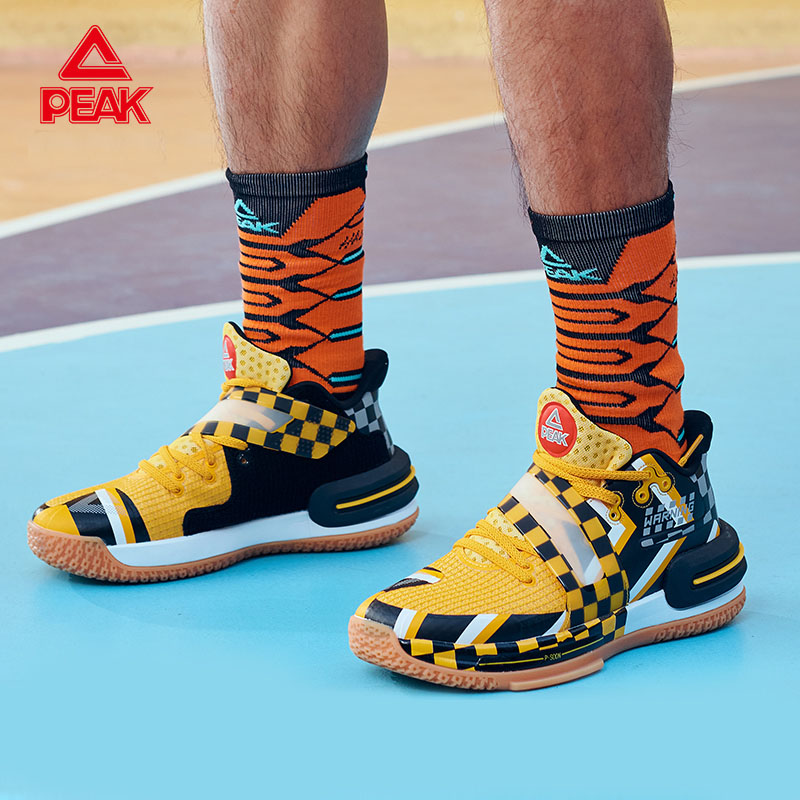 匹克态极路威闪现2代-警告配色篮球比赛运动鞋男2024新款运动鞋