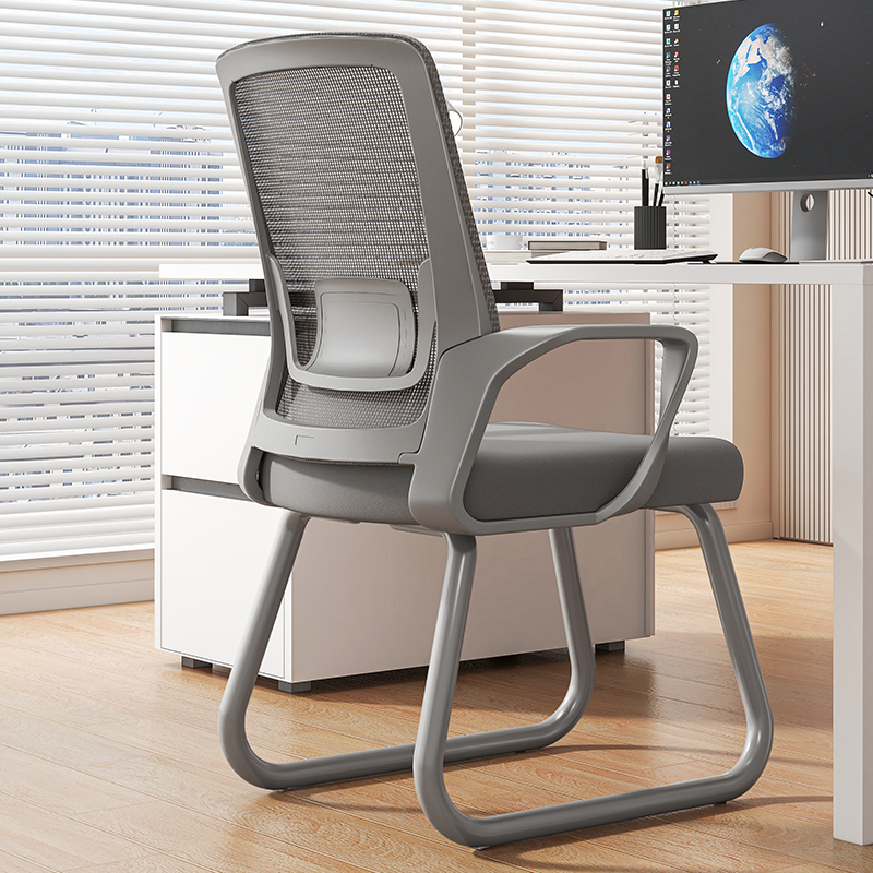 电脑椅子舒适久坐办公座椅会议椅宿舍大学生靠背椅家用舒服书桌凳
