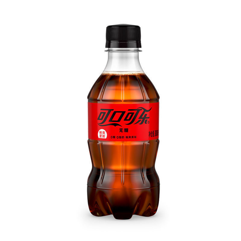 可口可乐零度300ml*6瓶汽水碳酸饮料【Ybt】