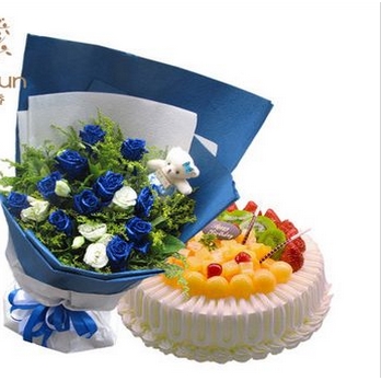 郑州金水区凤凰台龙子湖祭城路兴达路母亲节鲜花店配送生日蛋糕