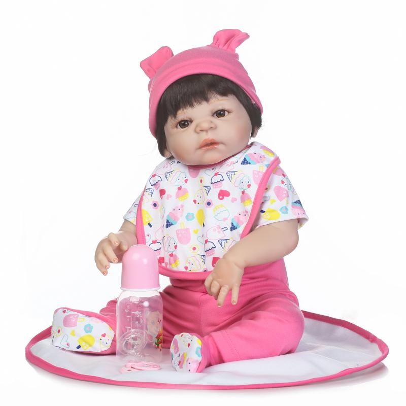 外贸一手货源 全胶仿真婴儿娃娃 速卖通热卖过家家玩具 婴童模特