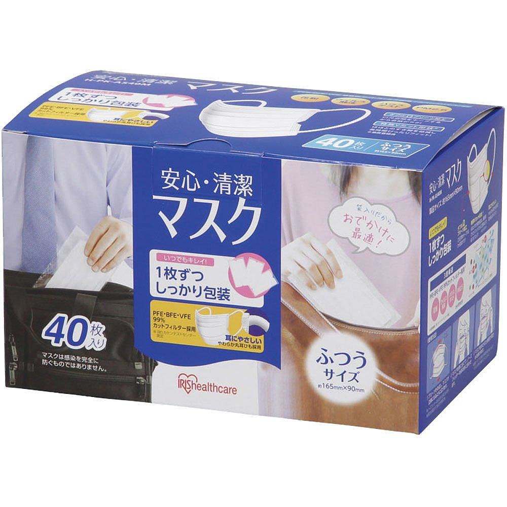 日本直邮爱丽思欧雅玛口罩通常40片装（防PM2.5花粉黄沙）