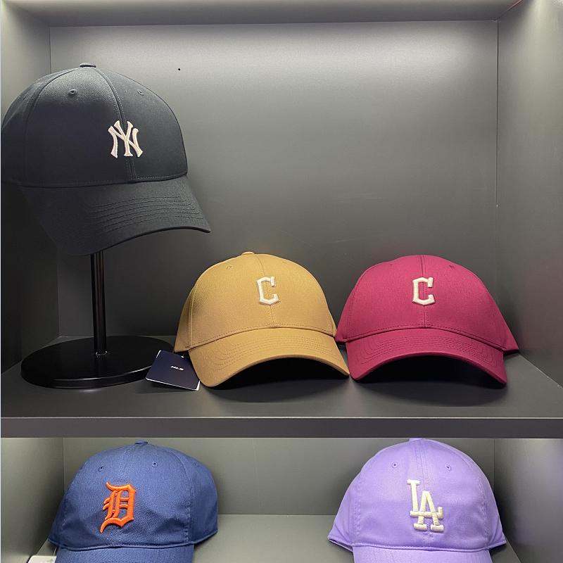 韩国正品新款MLB帽子小标刺绣硬顶棒球帽鸭舌帽明星同款3ACP9203N
