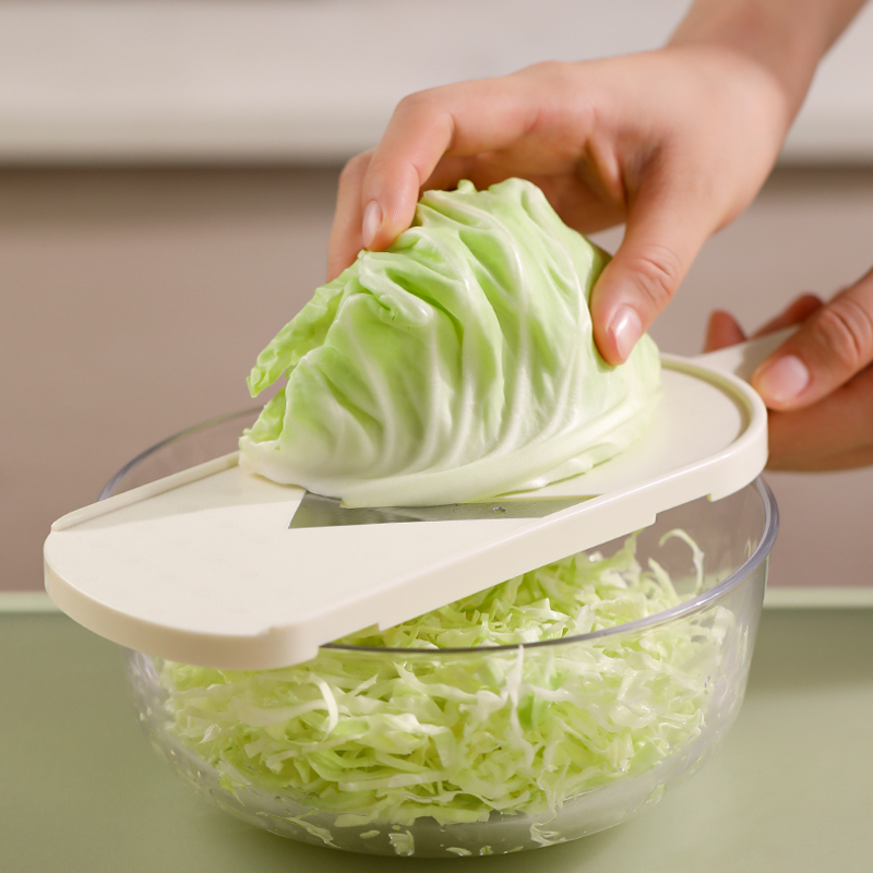 包菜刨丝器蔬菜沙拉切丝器卷心菜圆白菜擦丝切菜神器多功能切片器