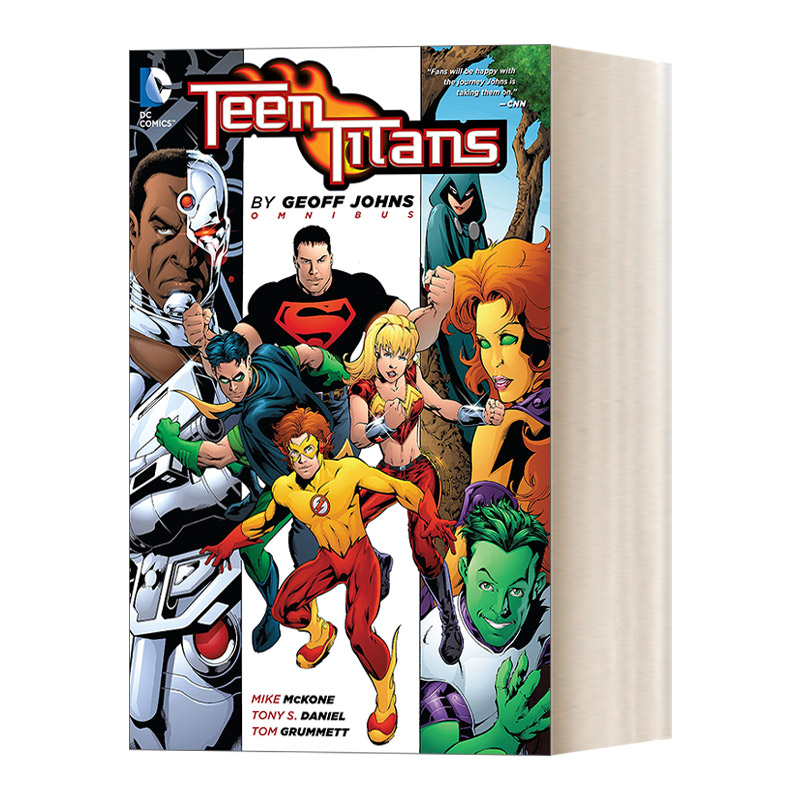 英文原版 Teen Titans by Geoff Johns Omnibus 少年泰坦 2022年版 DC漫画 精装 Geoff Johns杰夫·琼斯 英文版 进口英语原版书籍