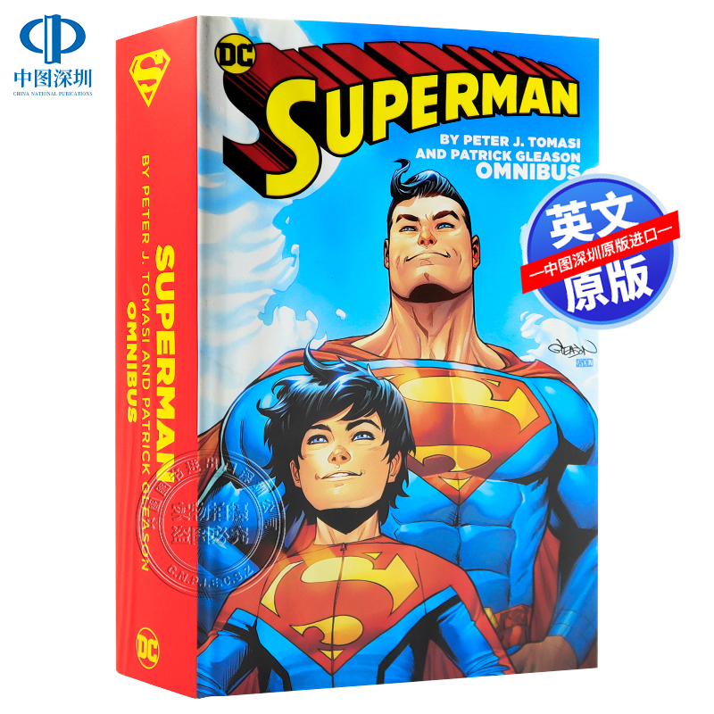 现货英文原版 DC漫画 超人 Superman 彼得·J·托马西 超人:重生 少年泰坦 超人儿子 英语原版漫画书 进口正版书籍