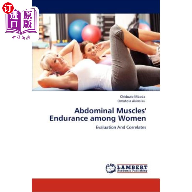 海外直订医药图书Abdominal Muscles' Endurance Among Women 女性腹部肌肉耐力的研究
