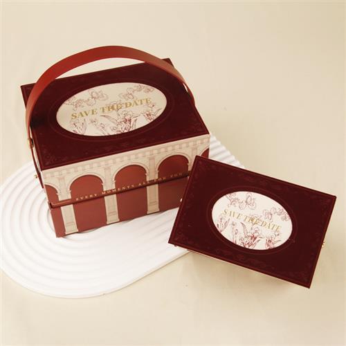 鸢尾印记结婚礼物盒喜糖盒子伴娘礼品盒生日包装盒伴手礼方盒空盒